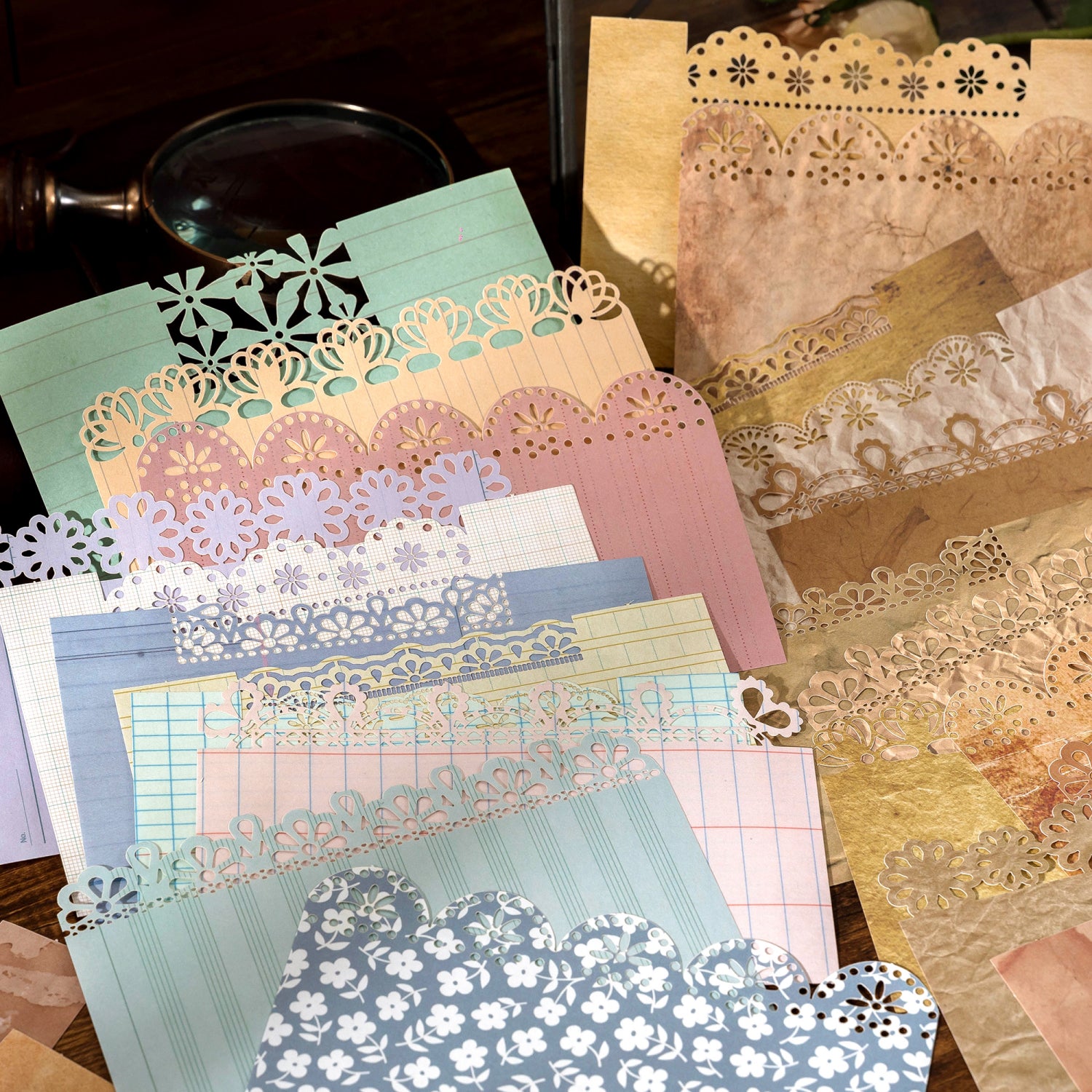 Lace Symphonies Scrapbooking Paper