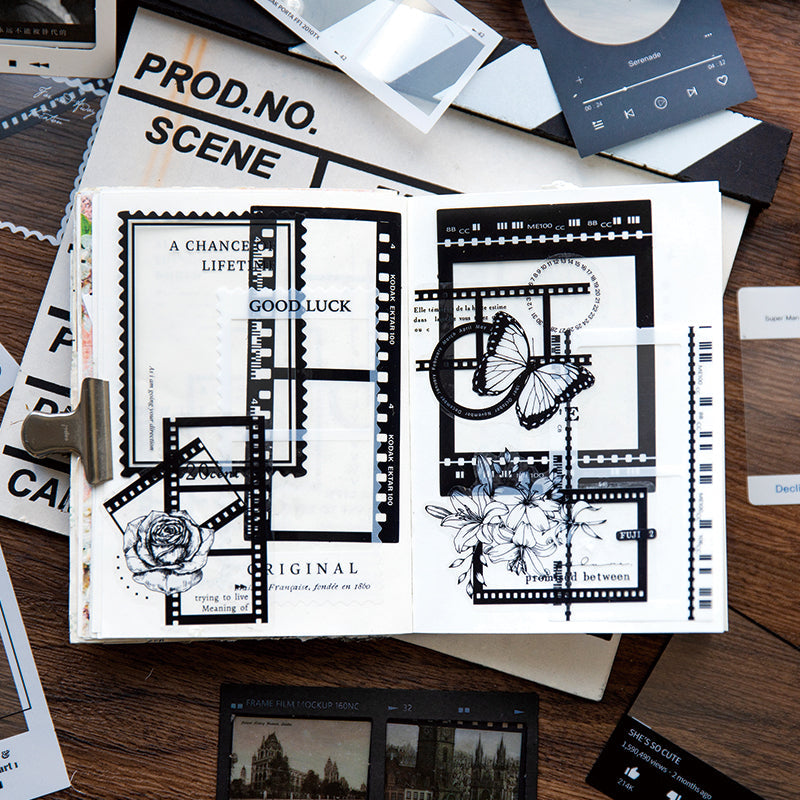 Film Photo Frame PET Sticker