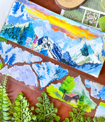 【NEW Studio】Journey to the Snowy Mountains Landscaping Tape