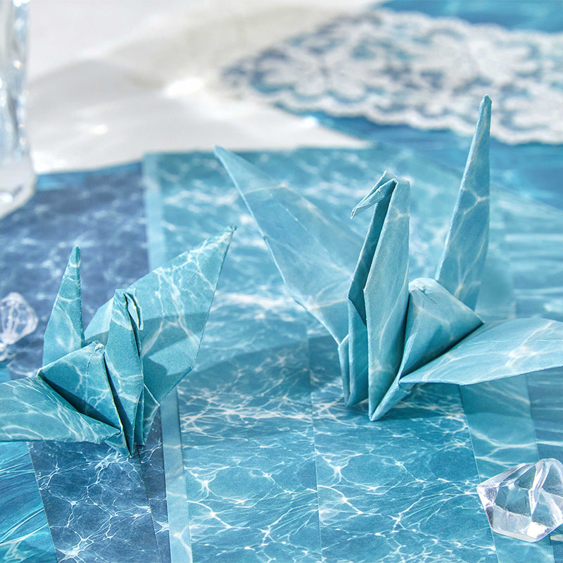 Cosmic Water Ripple Dream Scrapbooking Paper
