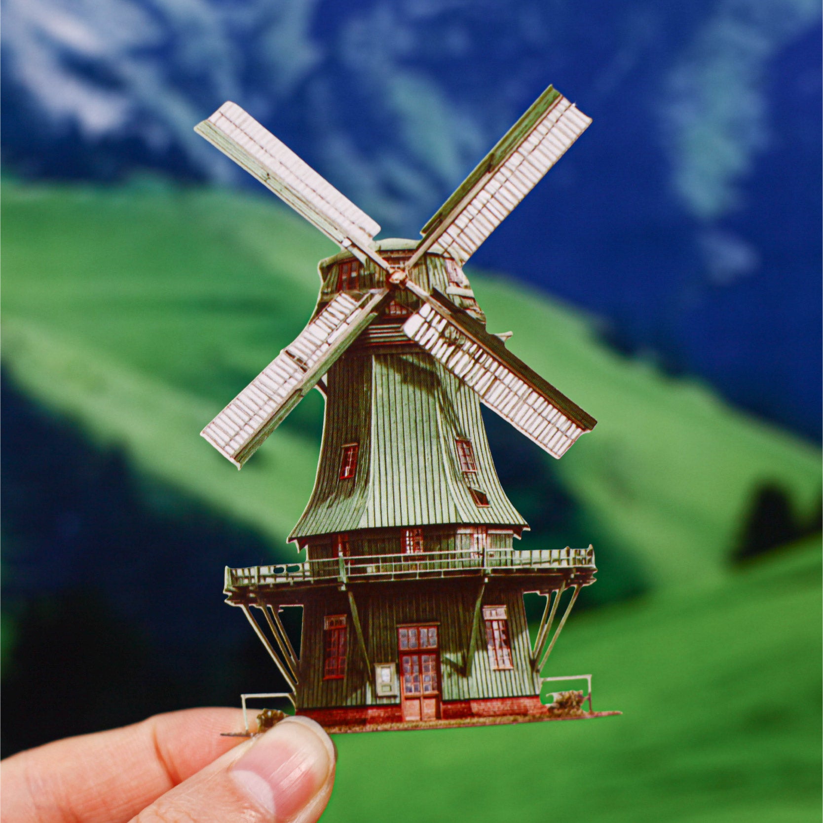 Windmill Sticker