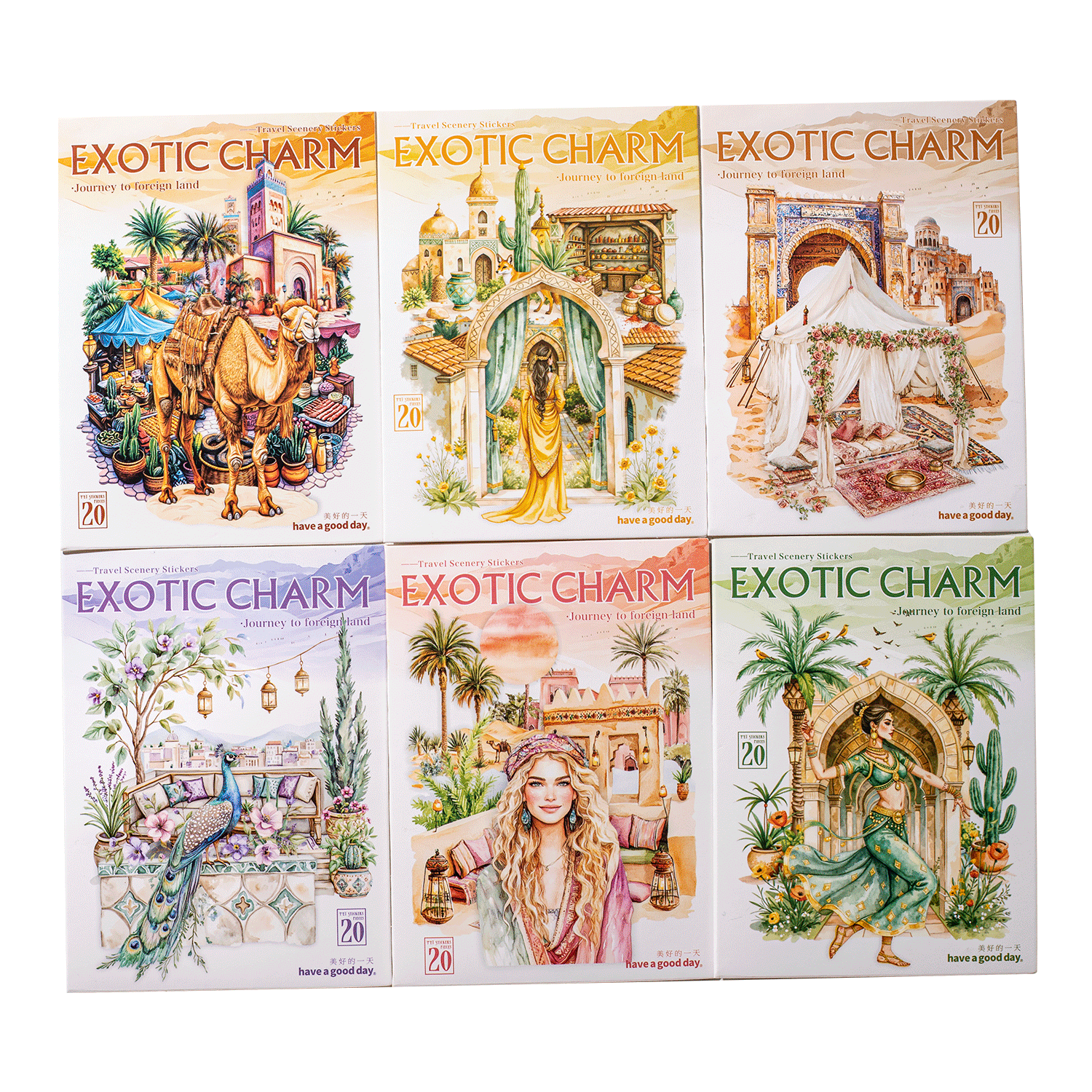 Journey to a Foreign Land PET Sticker