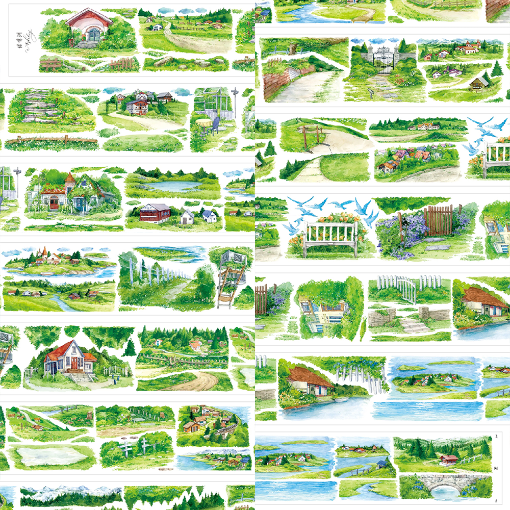 Village of Oasis Landscape PET Tape