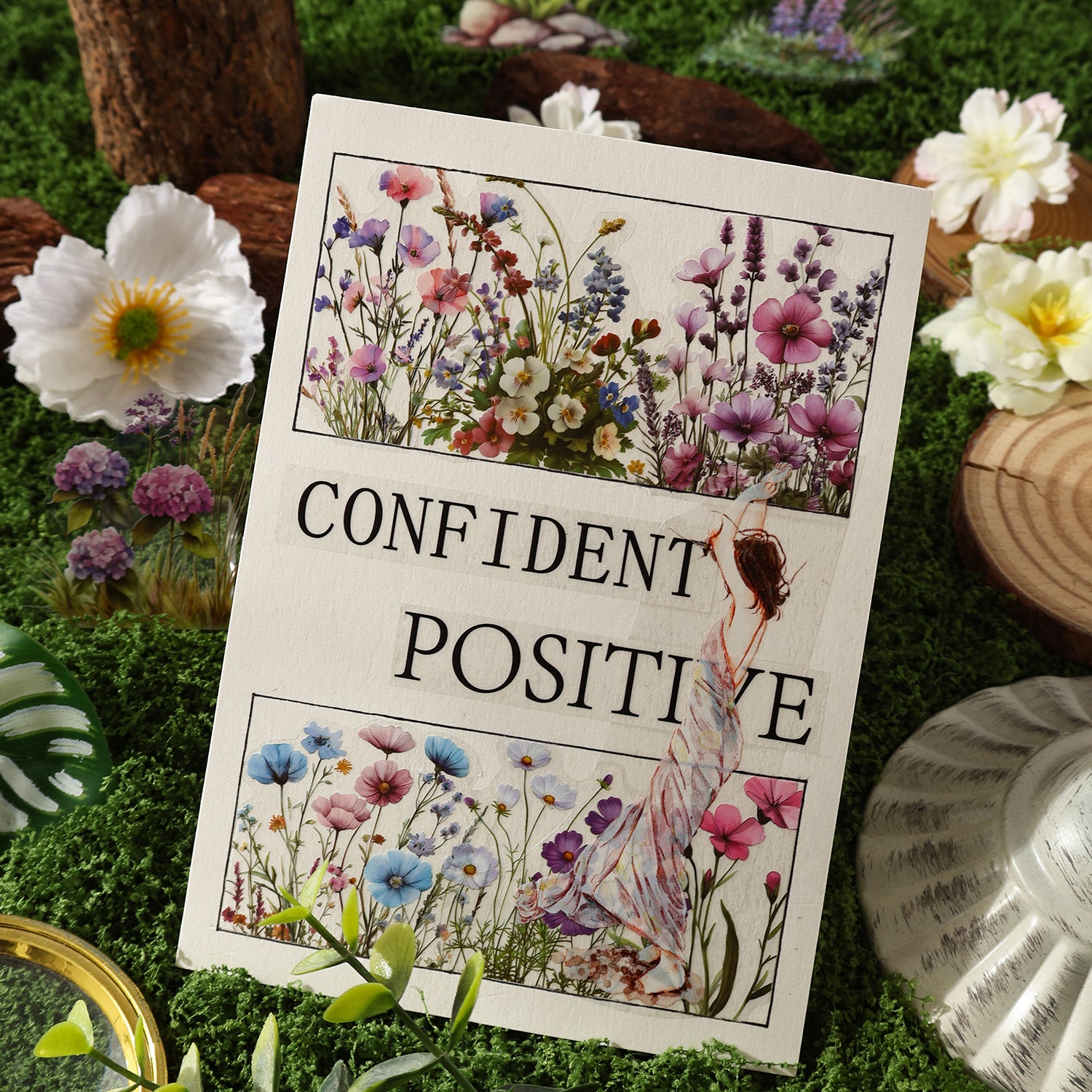 The charm of the years PET Sticker