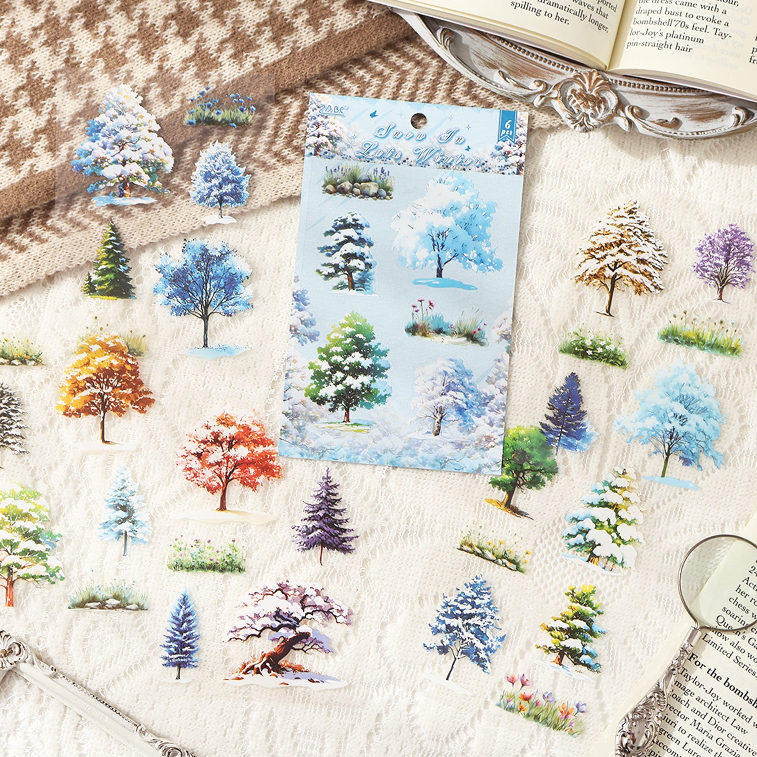 Four Seasons Forest PET Sticker