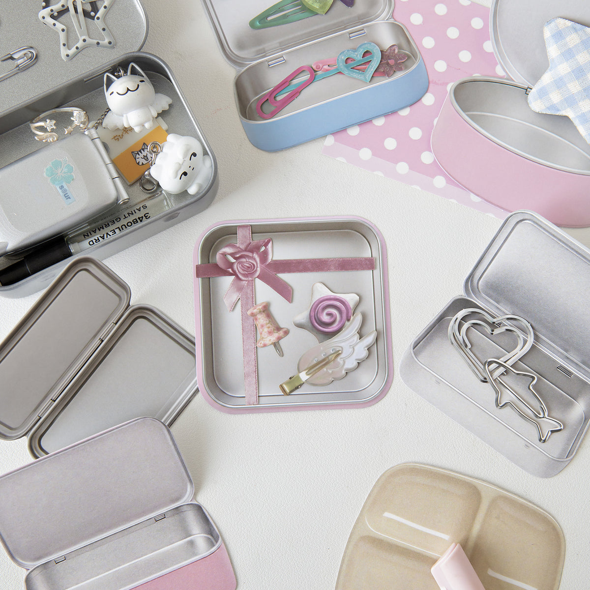 Tin Box Pattern Sticker