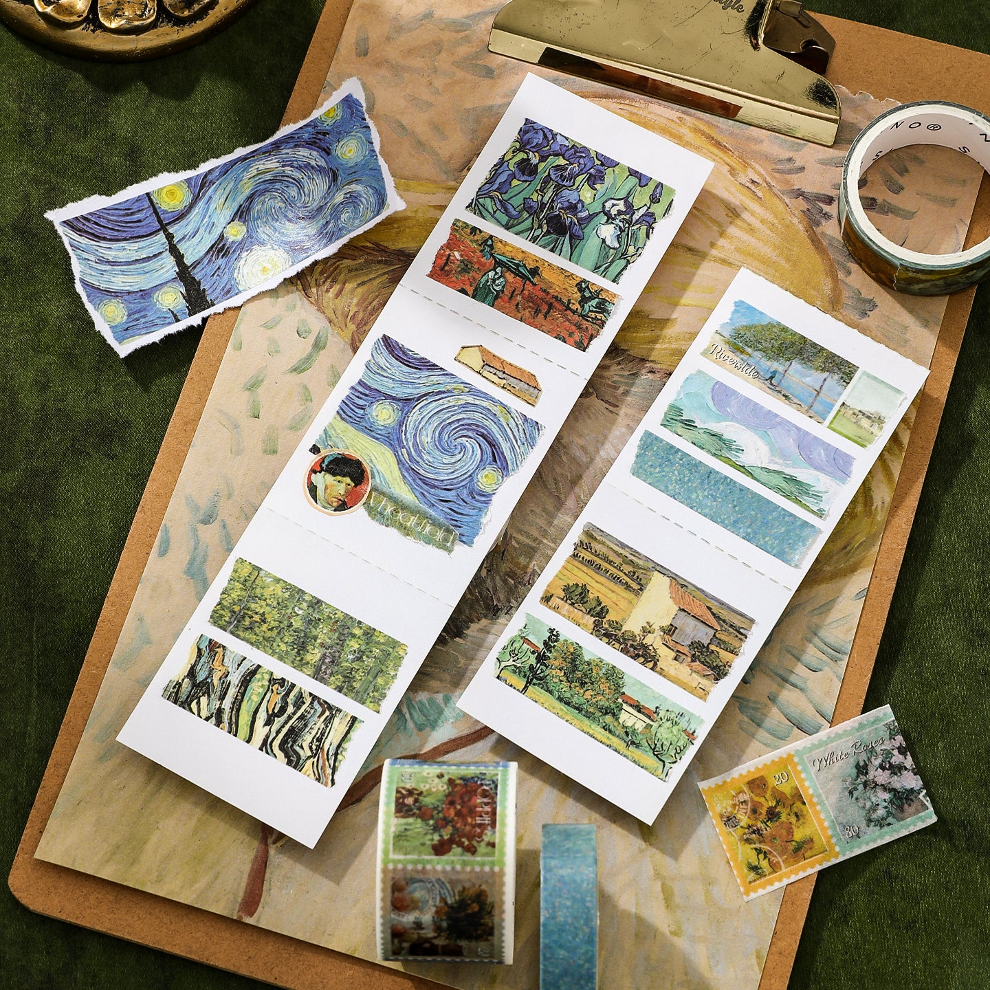 Van Gogh Theme Washi Tape