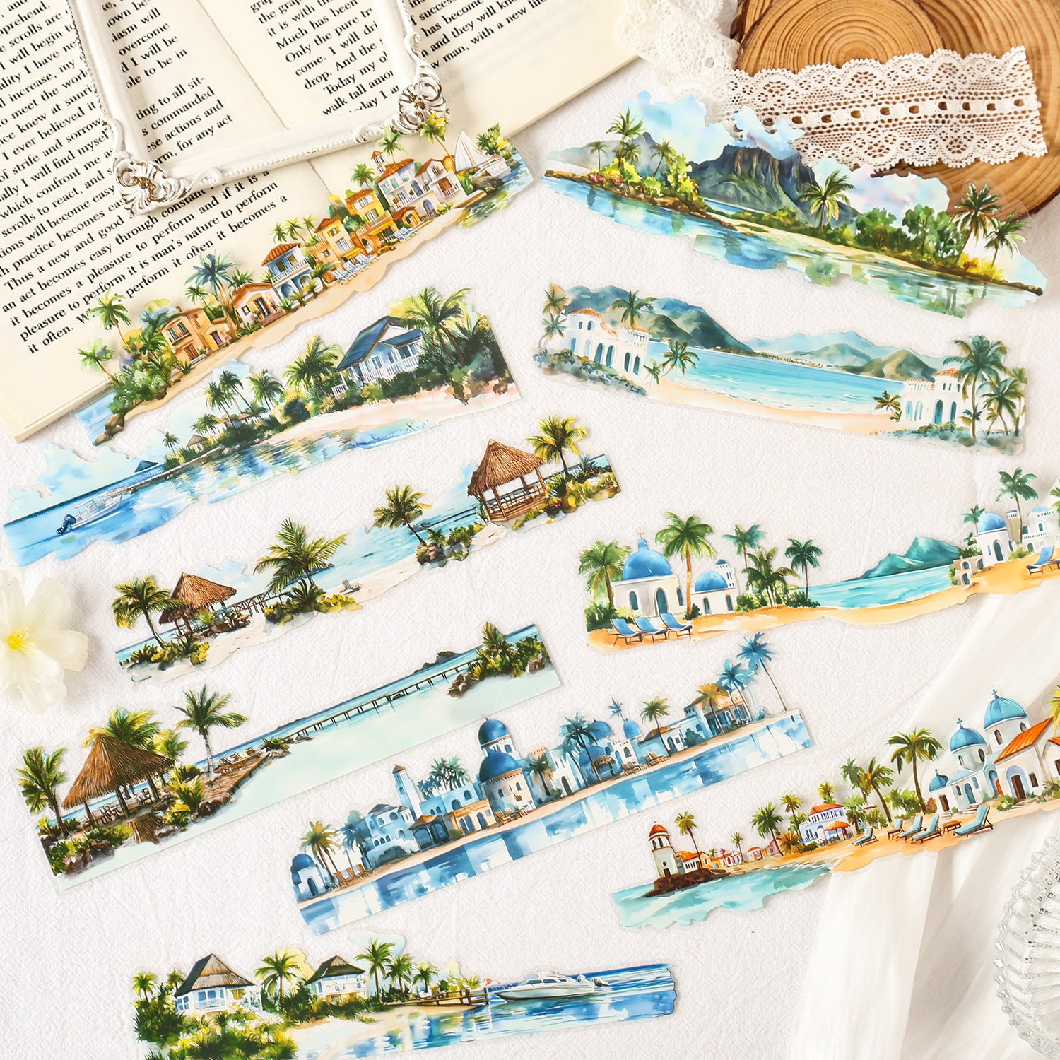 Thoughts of Returning To the Woods Landscape Sticker