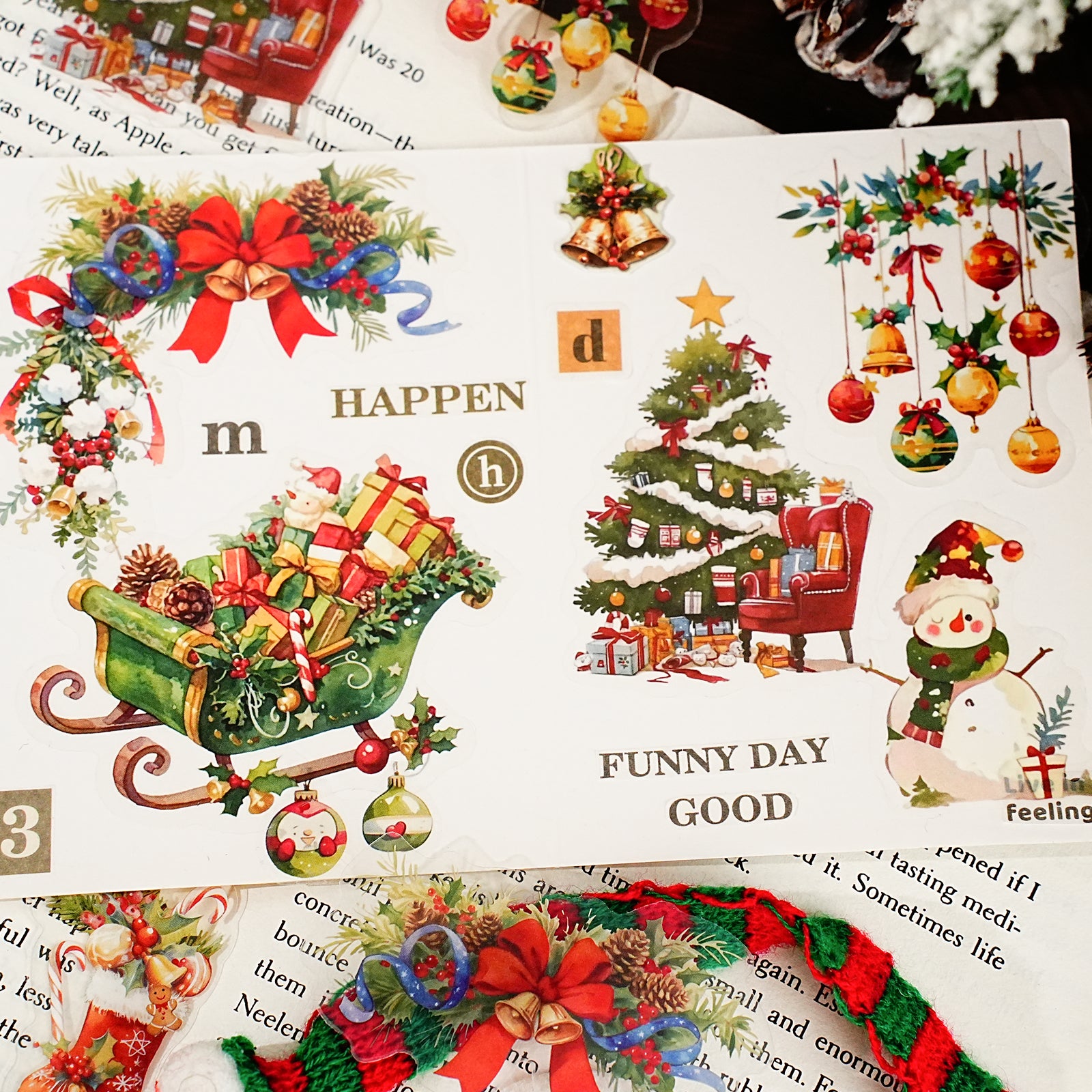 Christmas Surprise Night PET Tape