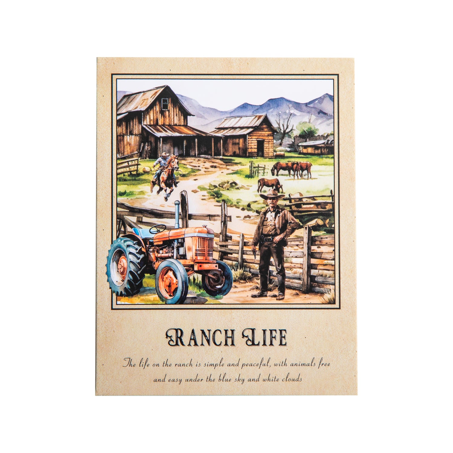 Ranch Life PET Sticker