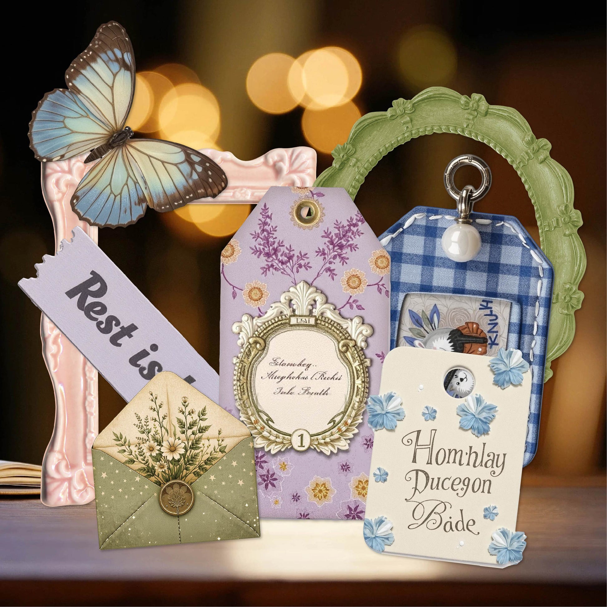 Timeless Treasures Sticker For Journaling and Scrapbooking