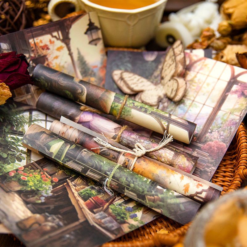 Afternoon-time Scrapbooking Paper