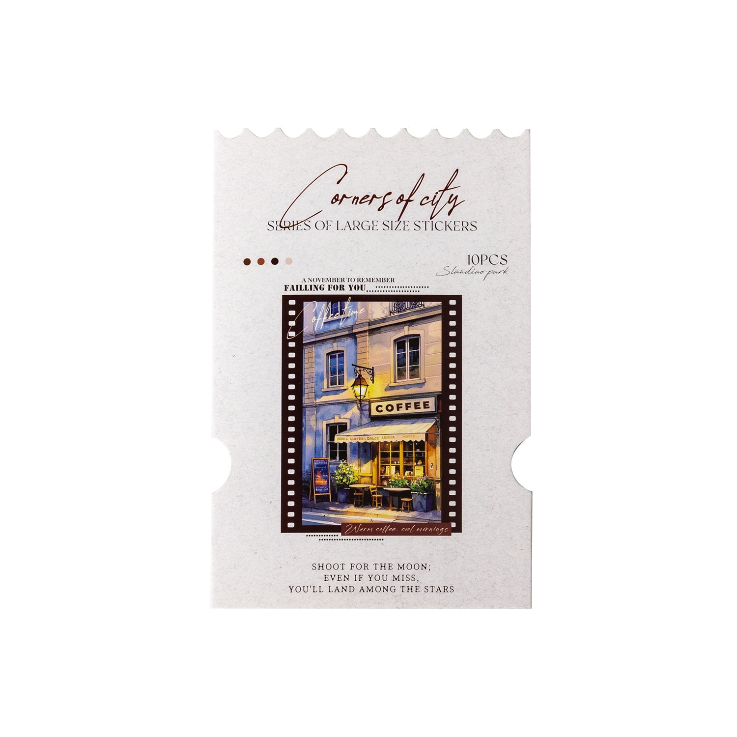 Corner of the City PET Sticker