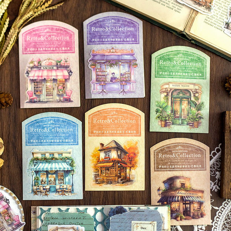 Dream Cafe Scrapbooking Washi Stickers