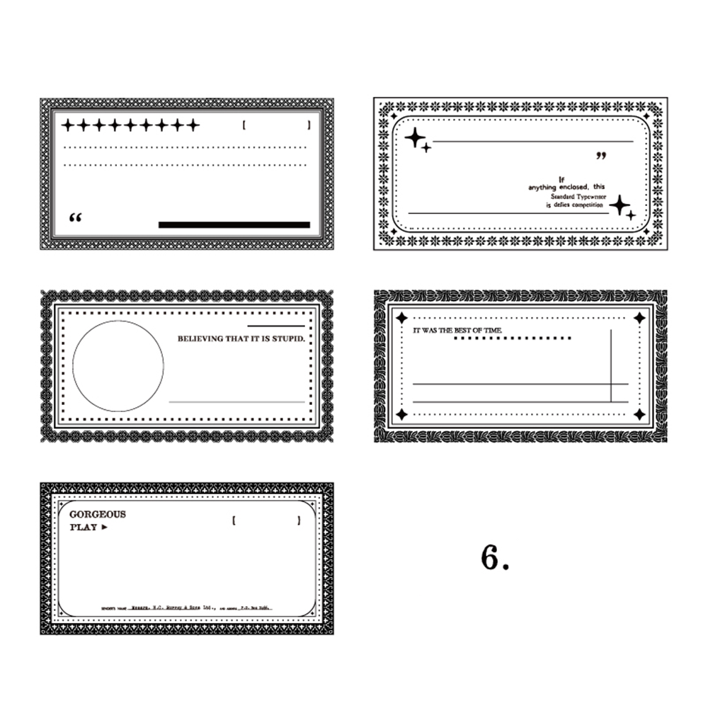 The lingering sound themed Memo Pad