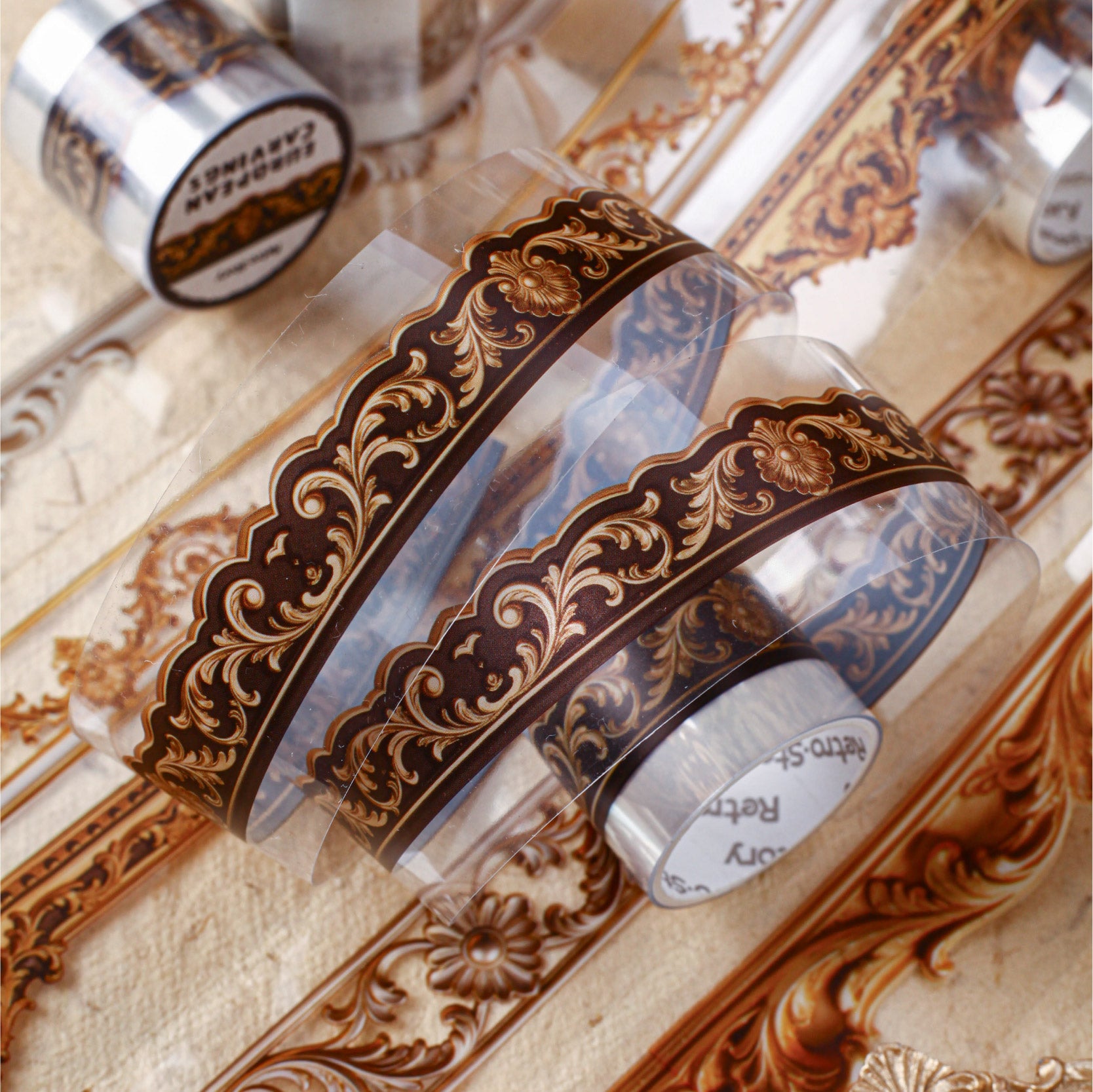 European Carved Patterns PET Tape