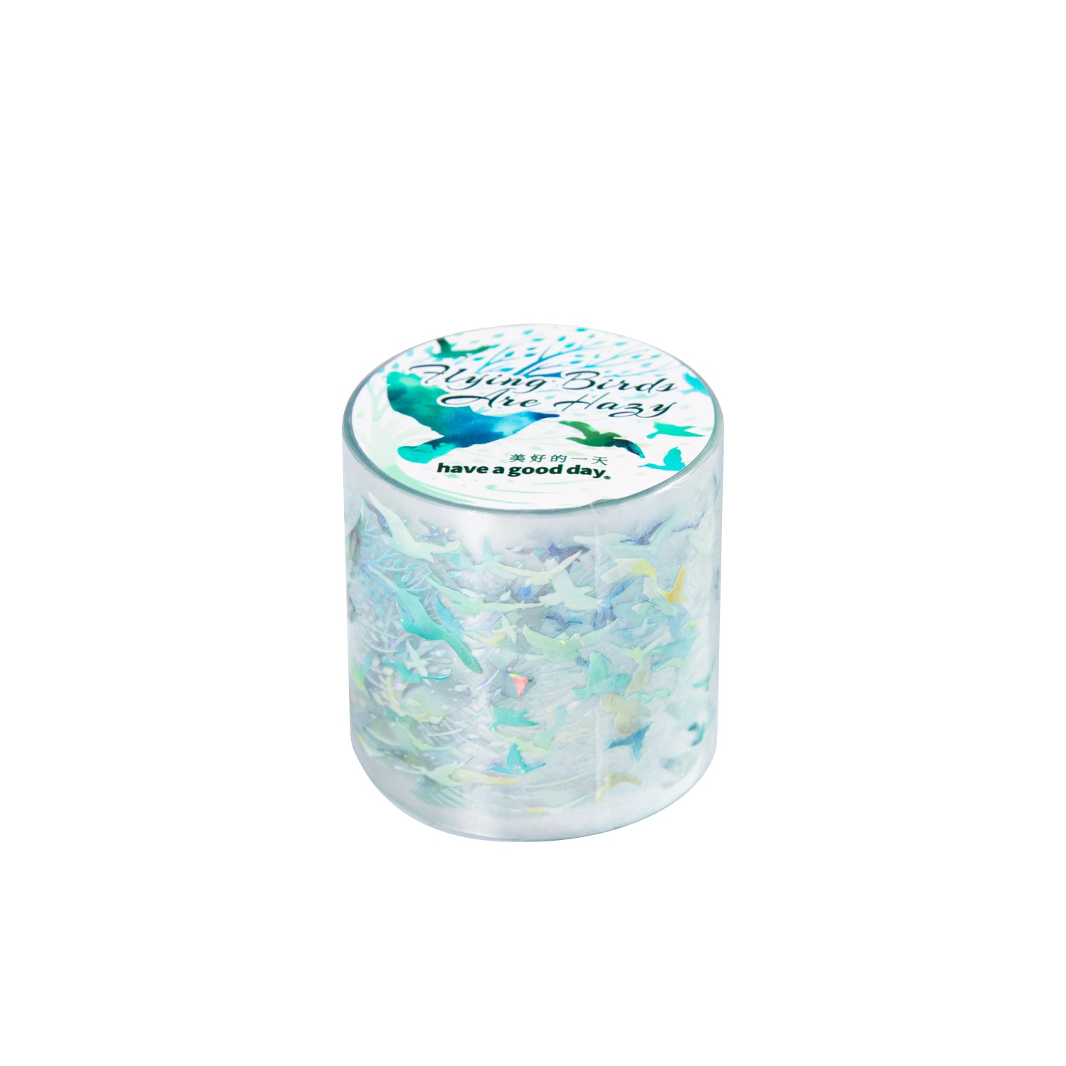 Flying Birds are Hazy PET Tape