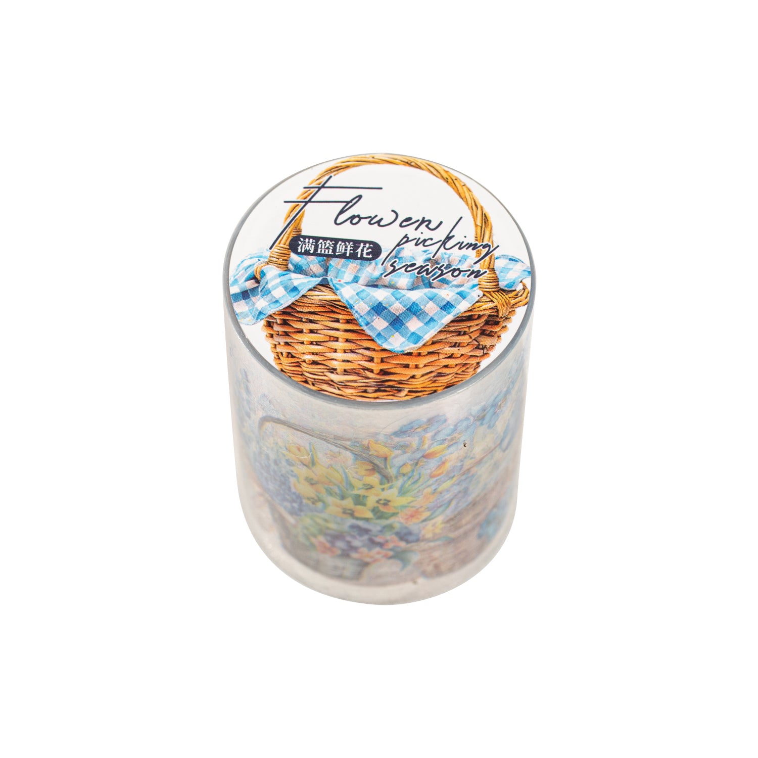 Flower Picking Season Pre-cut PET Tape