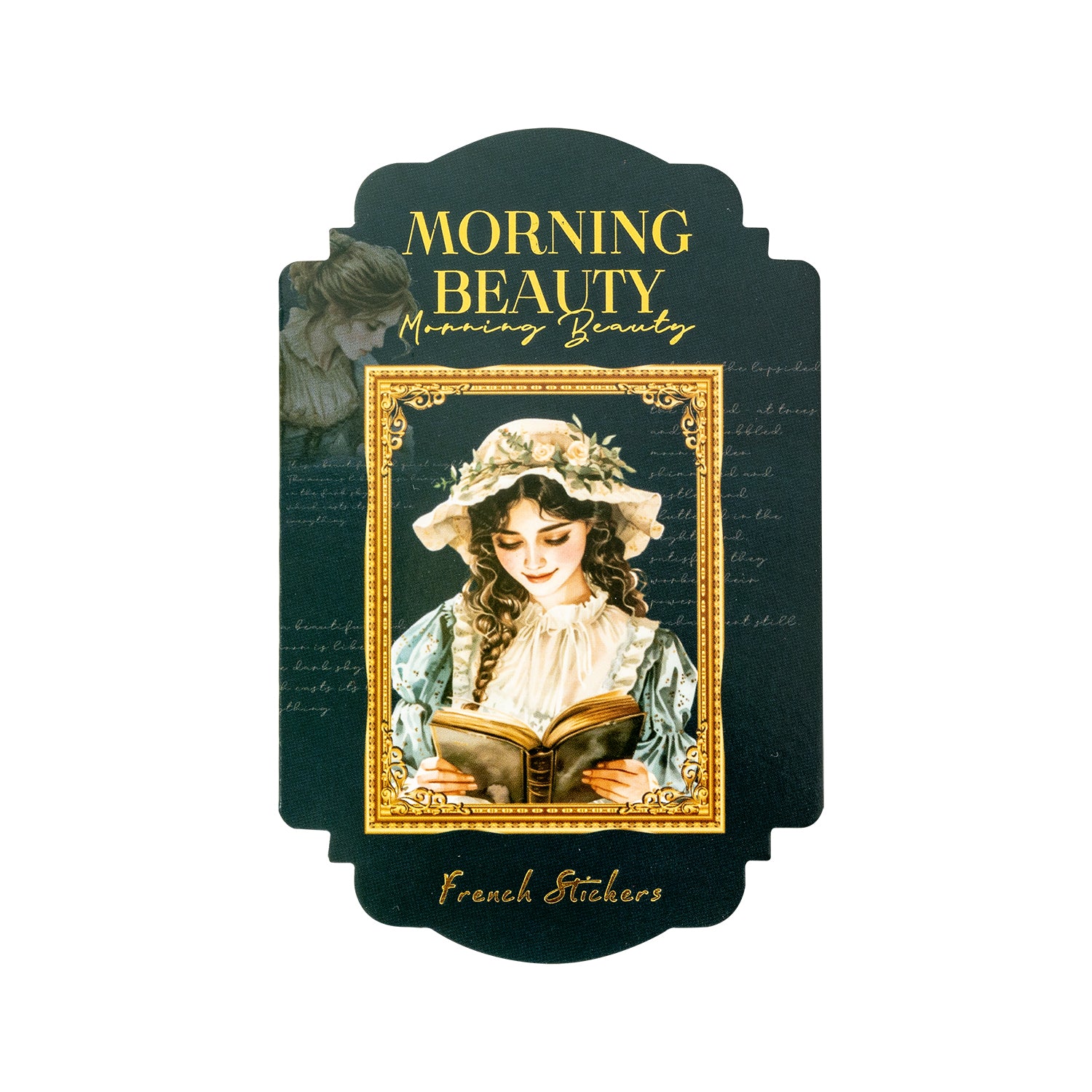 Morning Beauty Character PET Sticker