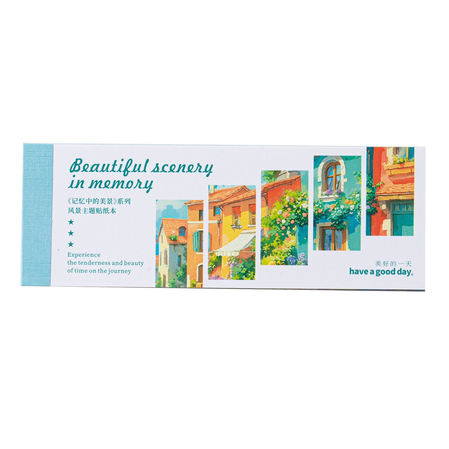 Beautiful Scenery in Memory Sticker Book