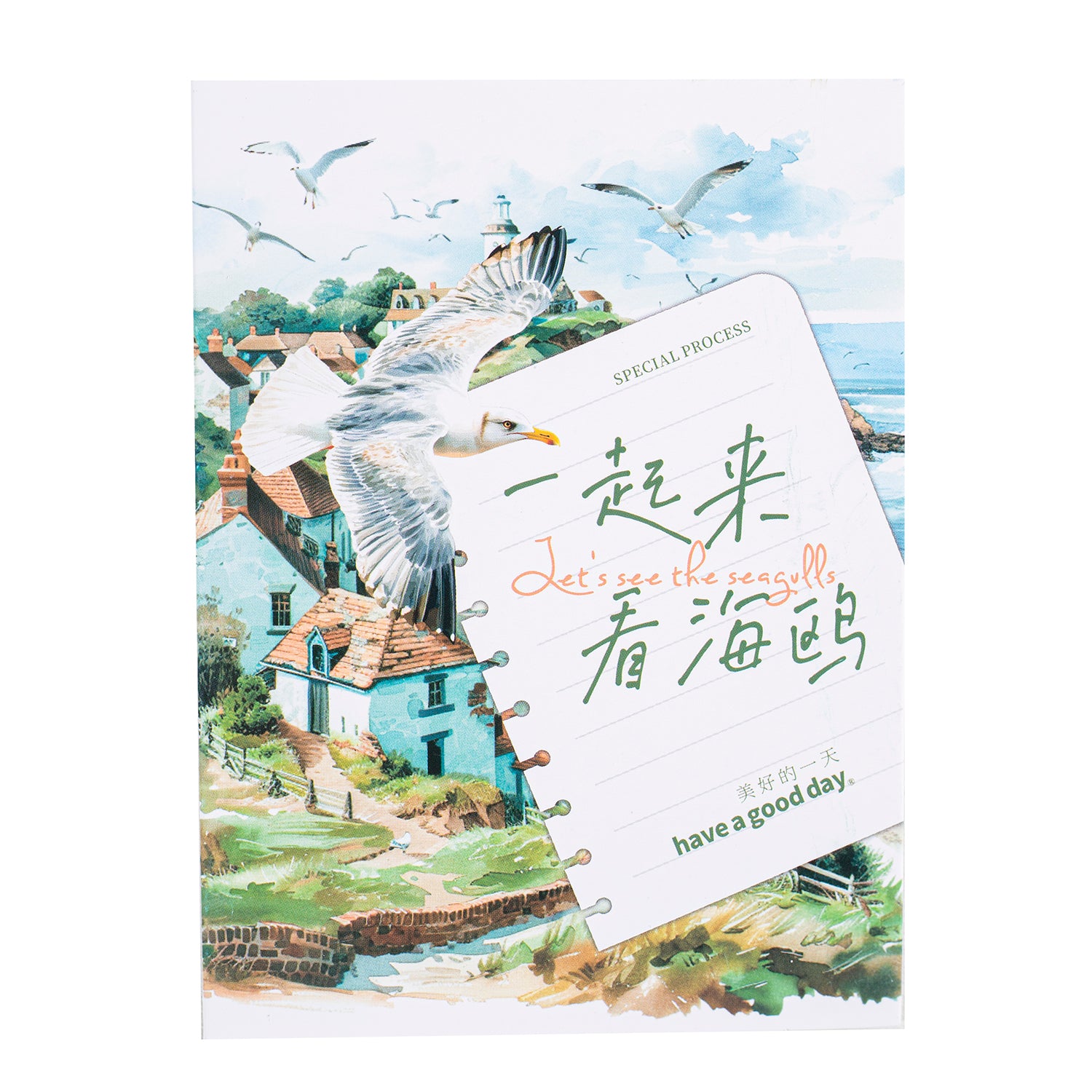 Let's See the Seagulls PET Sticker