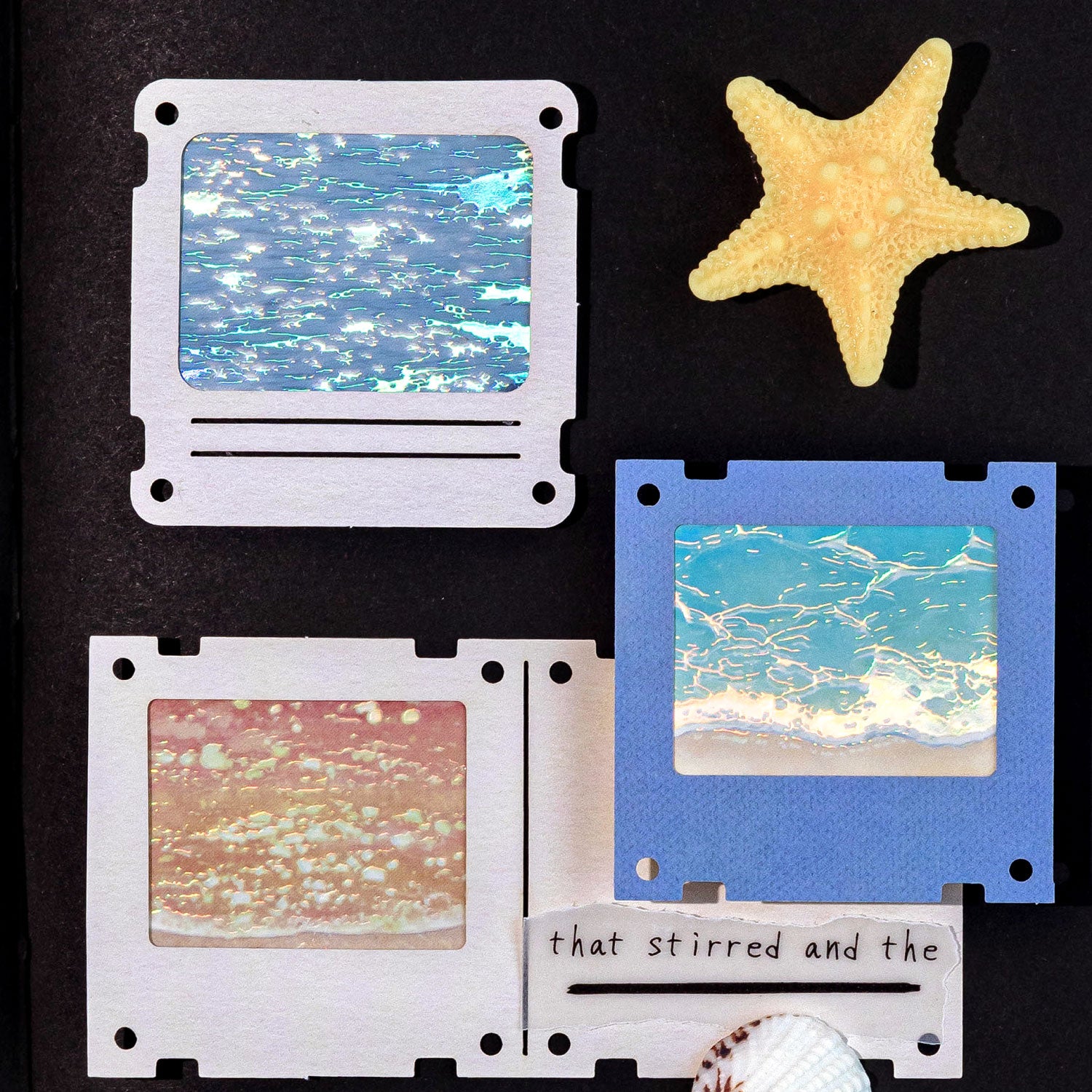 Water Ripple Halo PET Tape