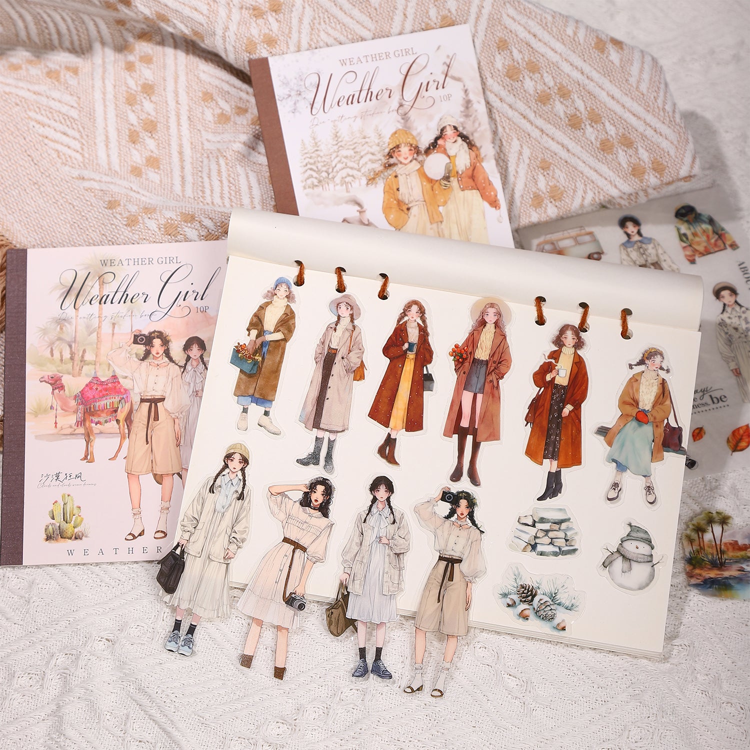 Weather Girl Sticker Books