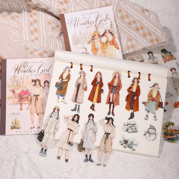 Weather Girl Sticker Books