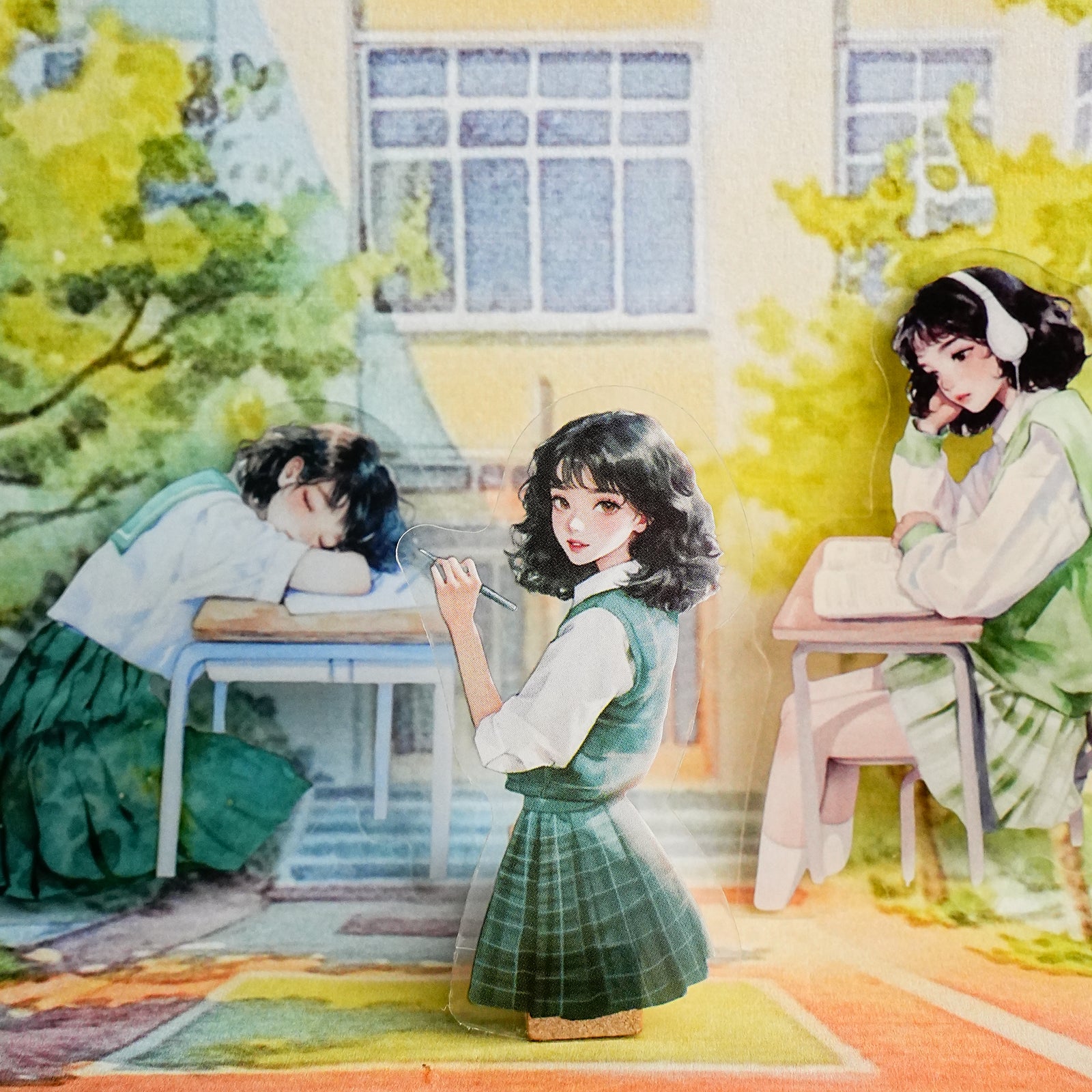 Dream Chasing Serie PET Sticker