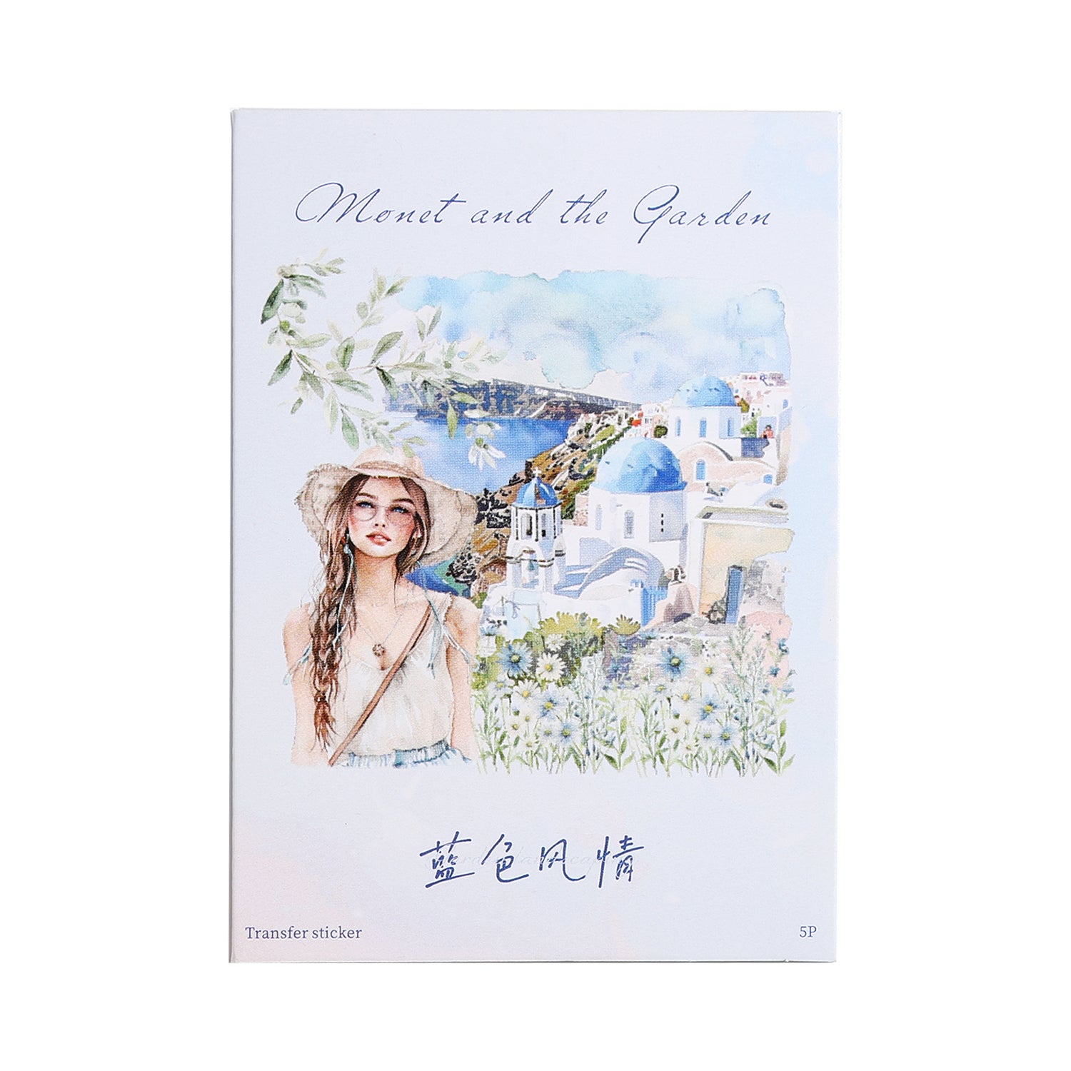 Monet and the Garden Transfer Sticker