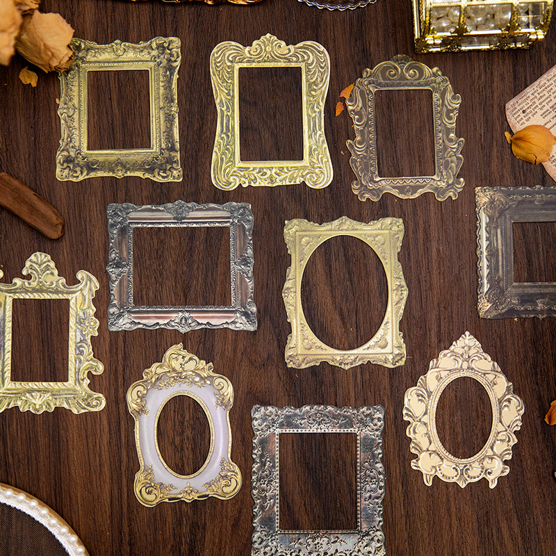 Classical Romantic Border Scrapbook Paper