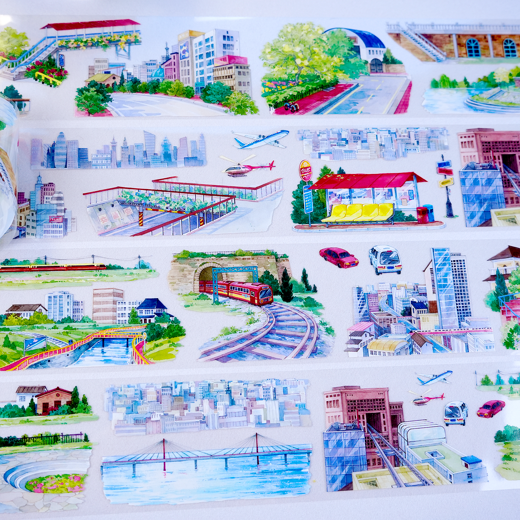 【XT】Nature/City/Fantasy Landscaping Tape (47 Styles)