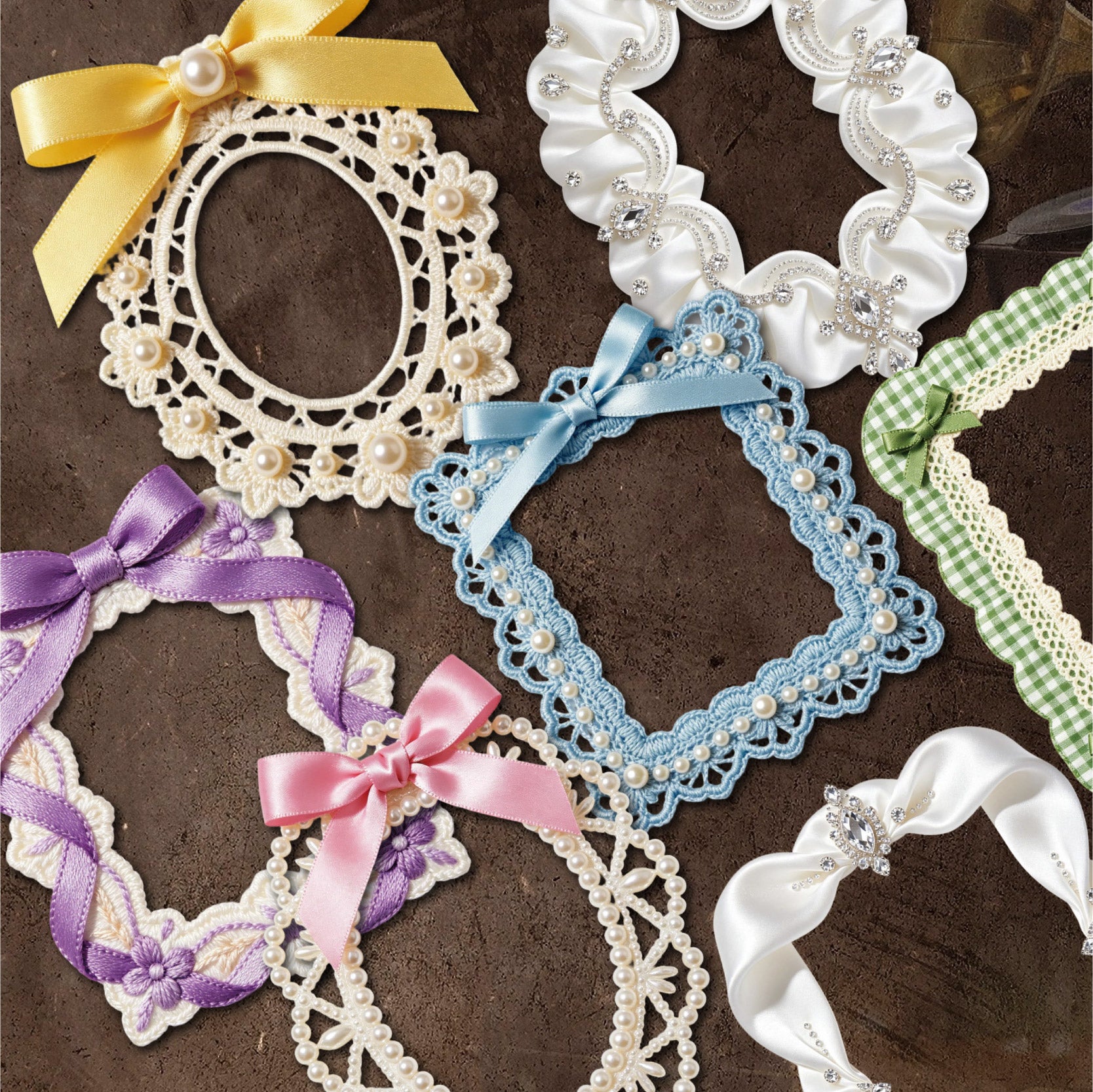Starry Dream Lace Trim Stickers For Scrapbooking and Journaling | MOOBOOM