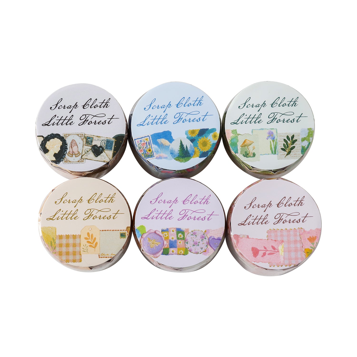Patchwork Forest Washi Tape