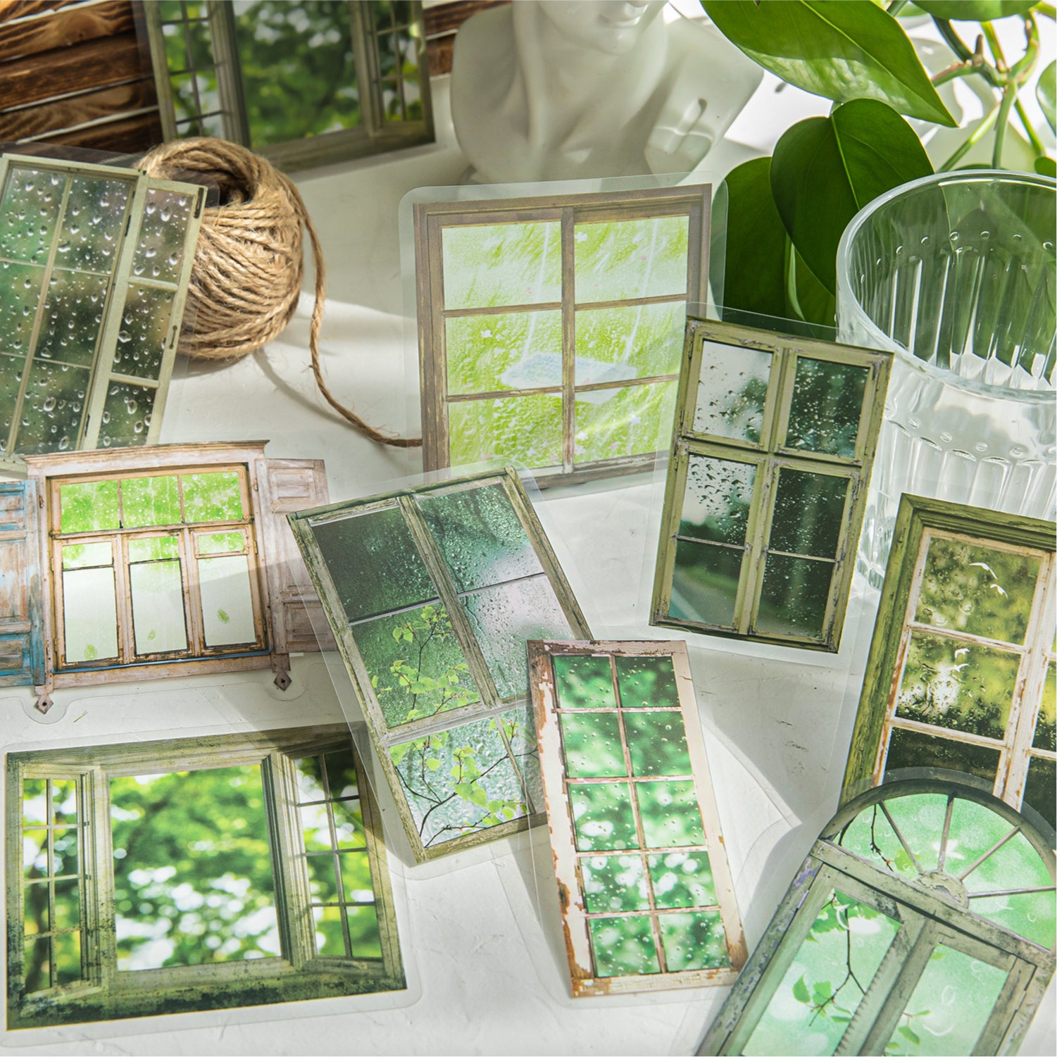 Window Weather Series PET Sticker