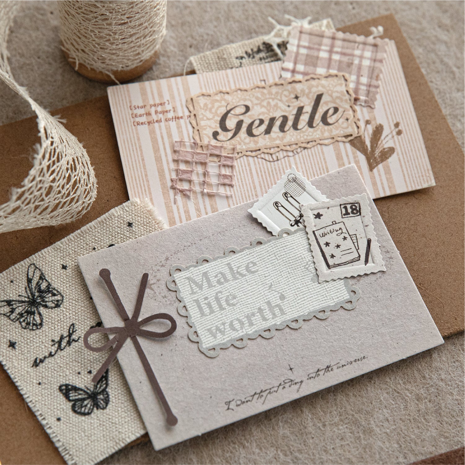 Beautiful Dream Woven with Colorful Patterns Sticker