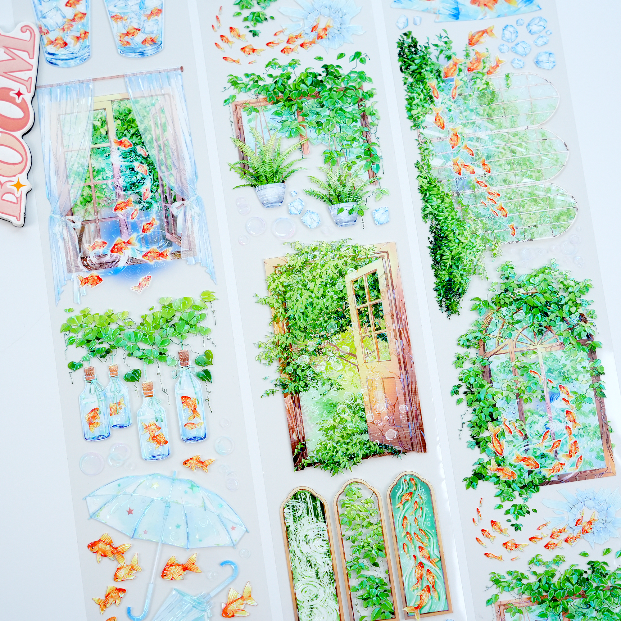 【OKTM】Summer memory PET Landscaping Tape