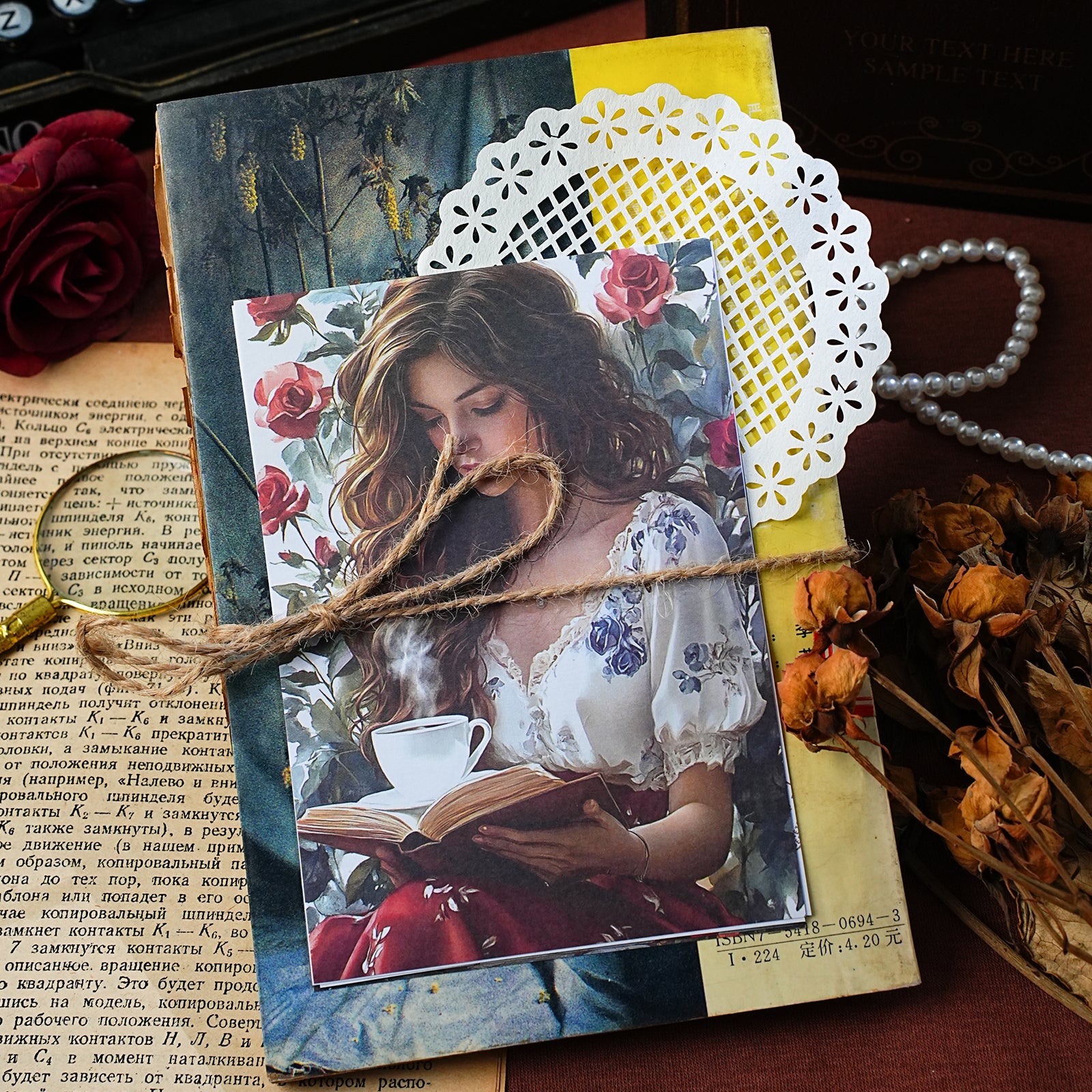 Strolling Time Series Scrapbooking Paper