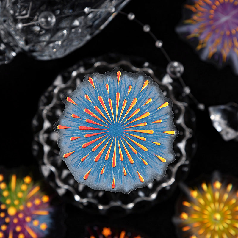 Fluorescent Night Language PET Sticker