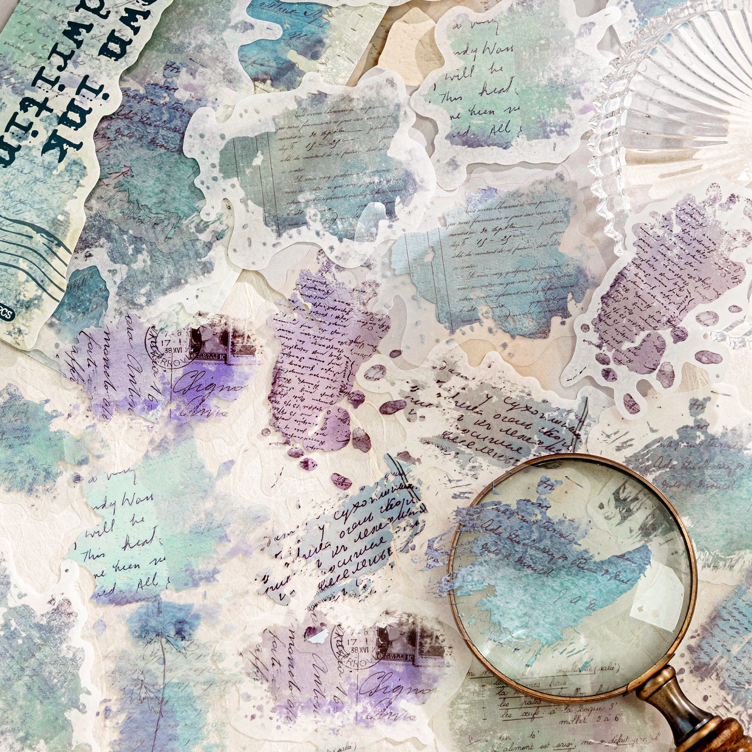 Bleeding ink marks PET Sticker