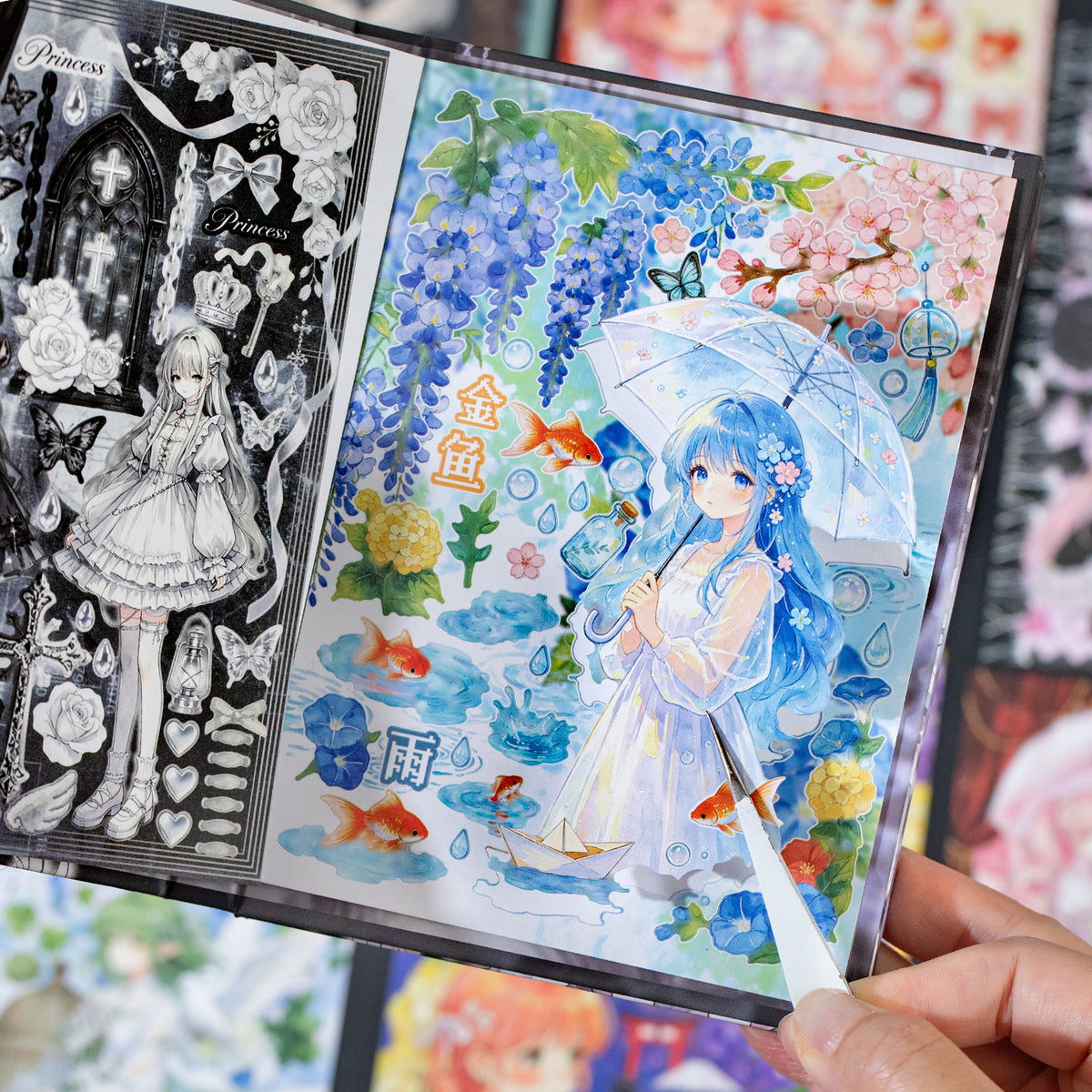Multiple Tales Character Pre-cut Sticker Book