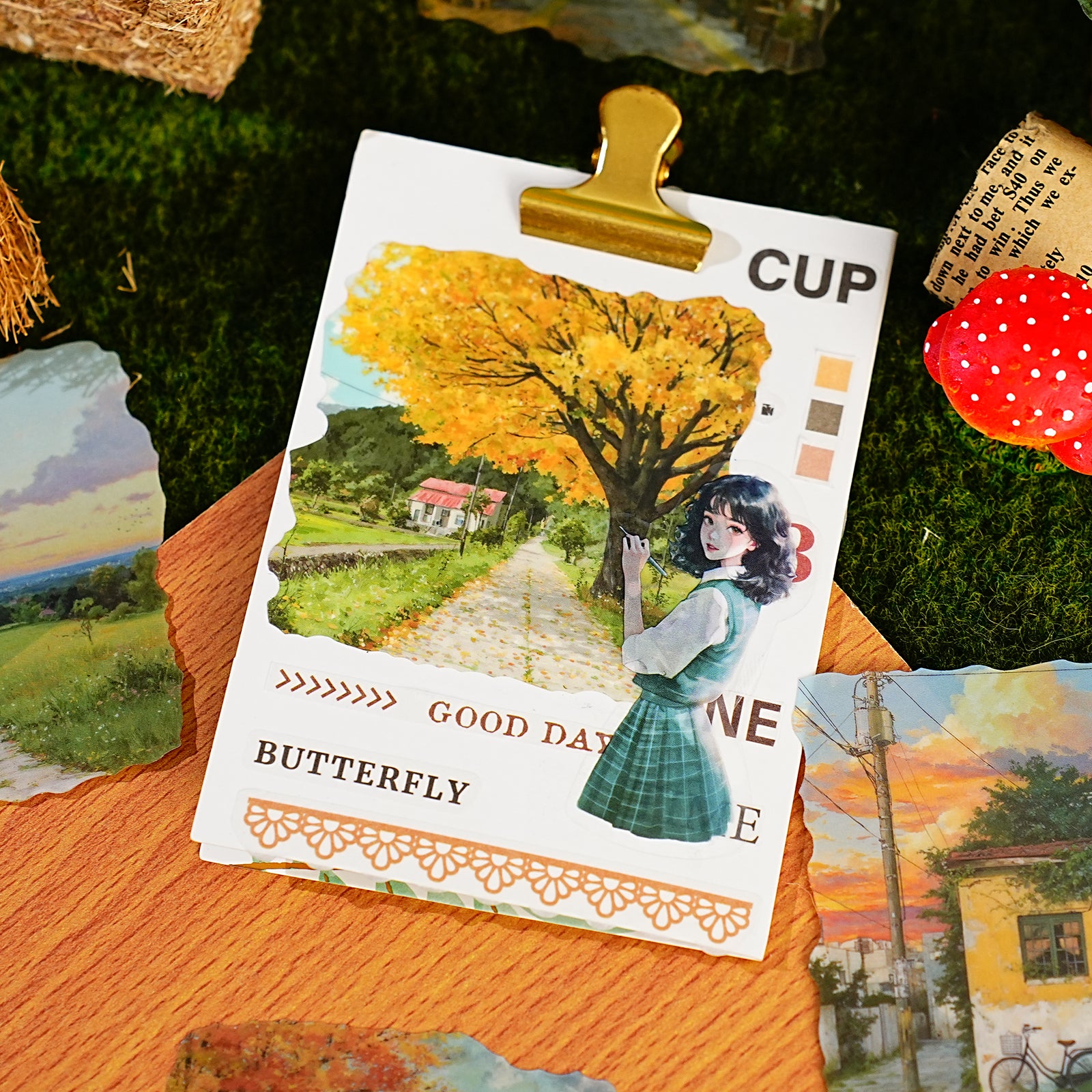 The Remains of the Day series PET Sticker