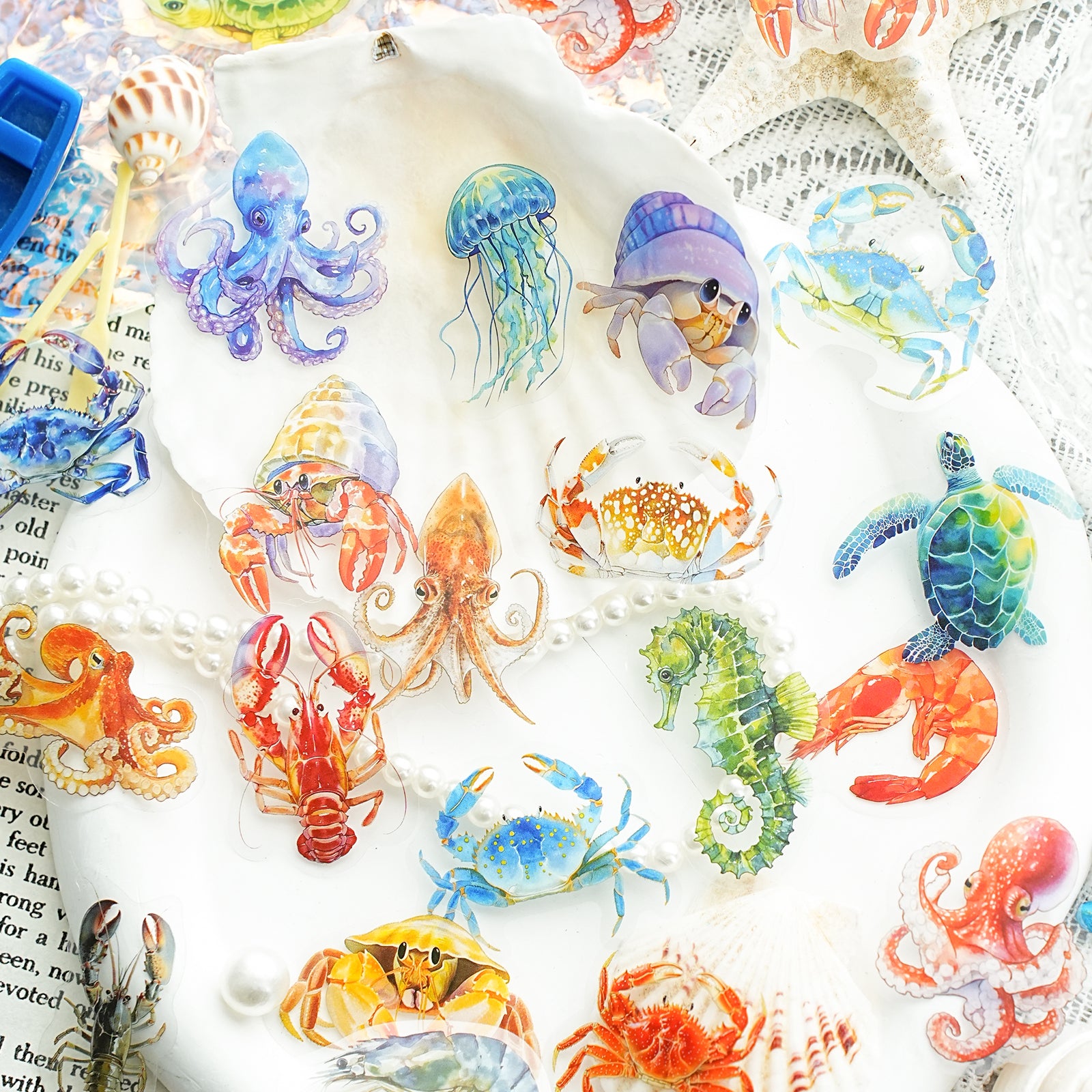 Colorful World PET Sticker