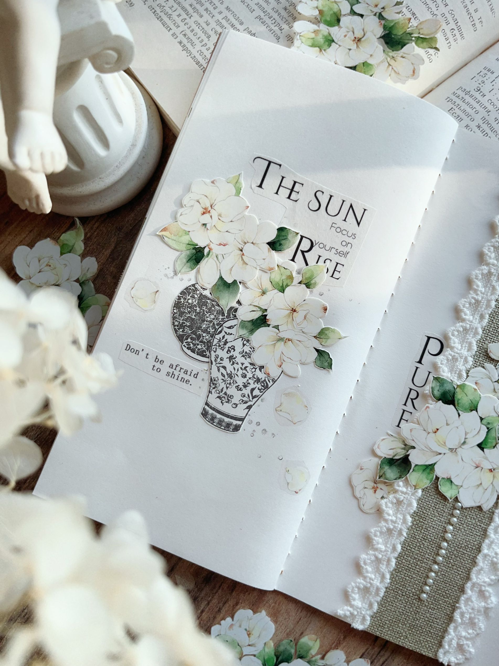 Jasmine Flowers Tape (5.5cm*120cm)