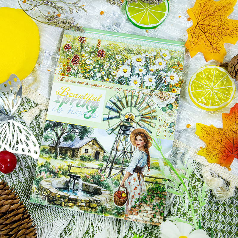 Vintage Sticker Book Vol.15