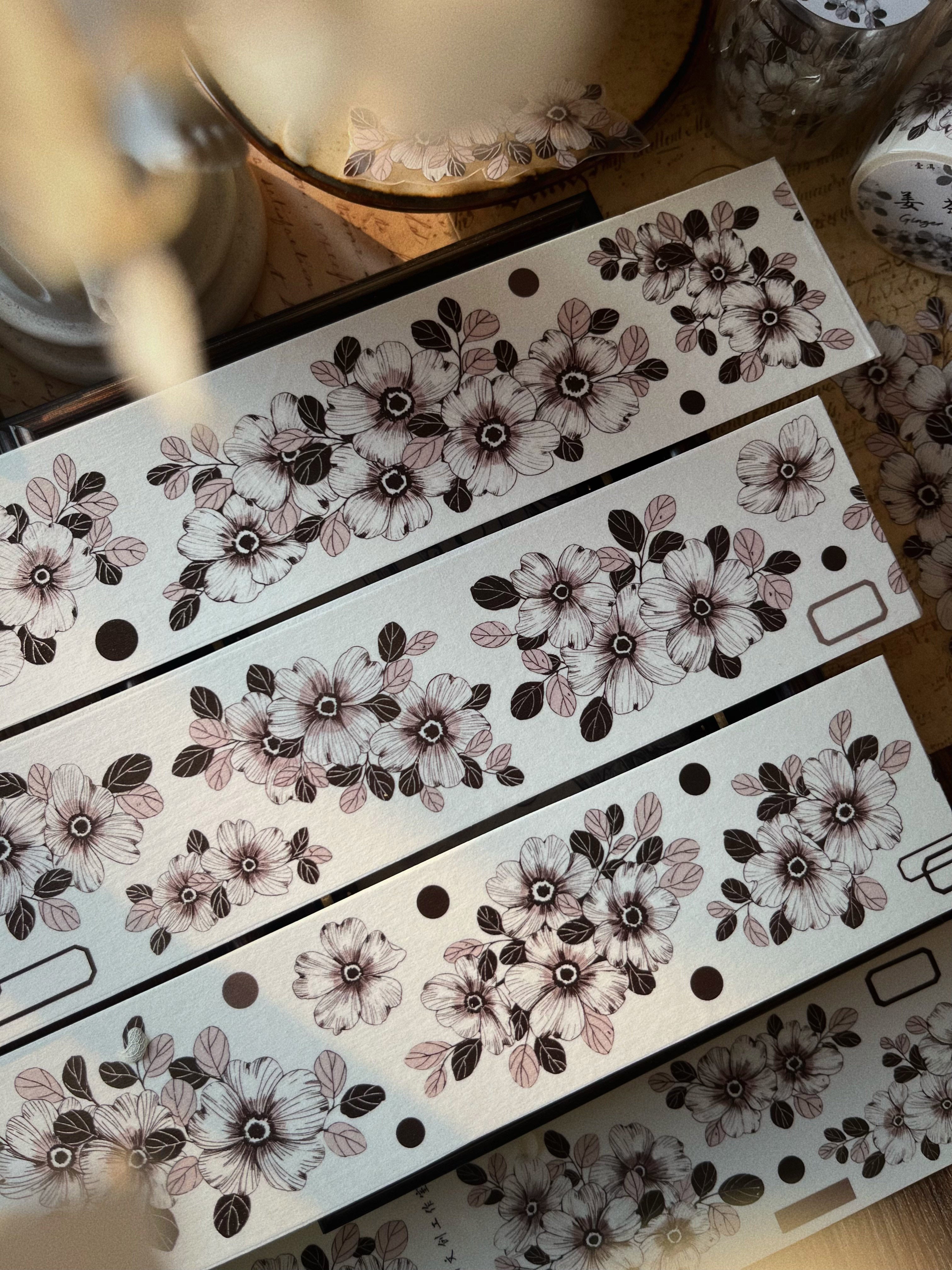 Ginger Camellia Flower Tape (5cm*100cm)