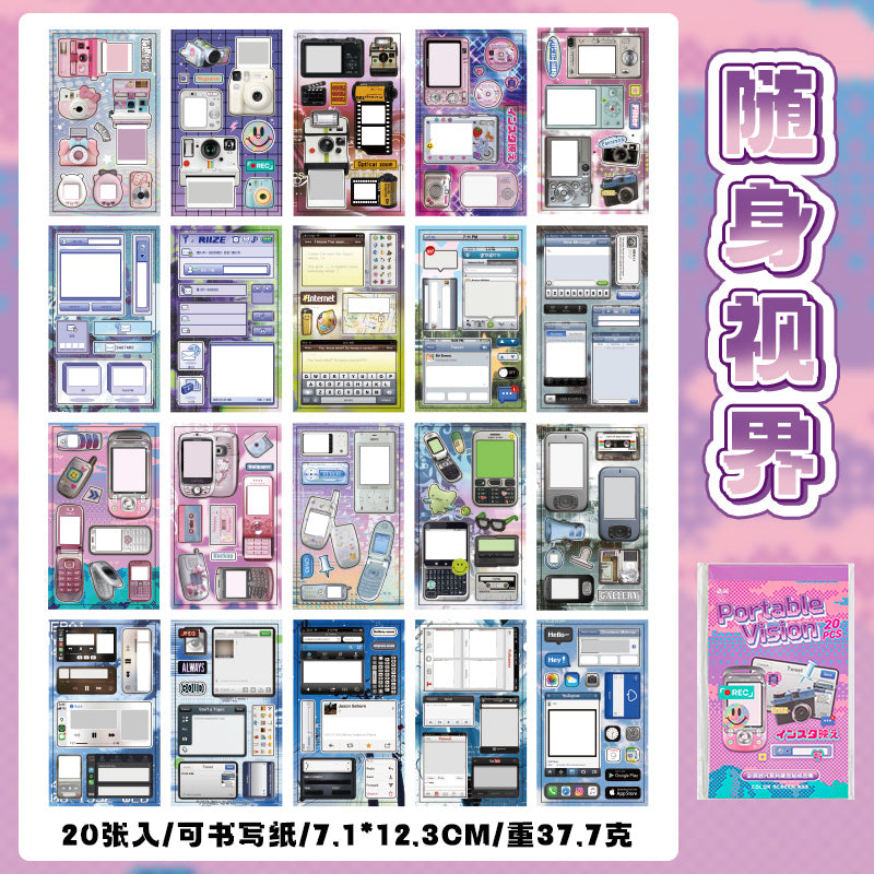 Color Screen Era Sticker Book