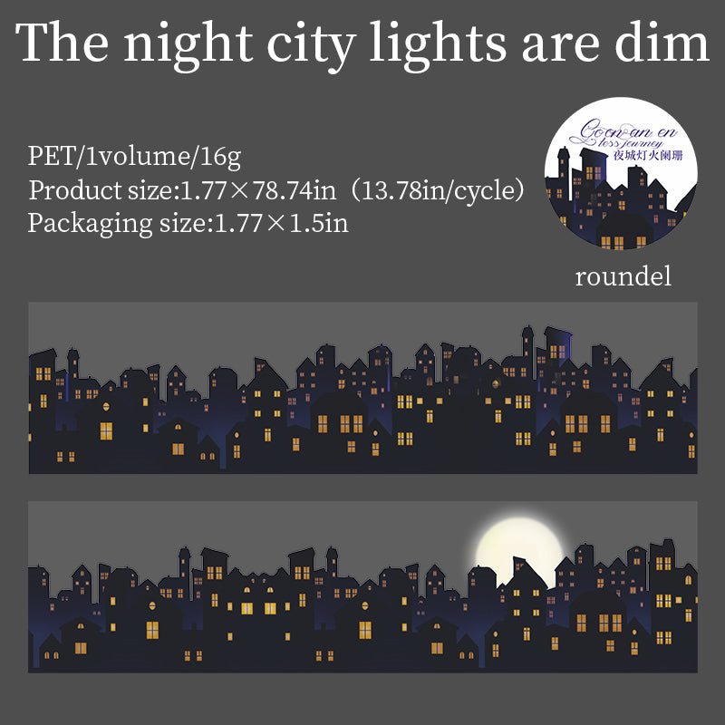 Embark on an Endless Journey PET Tape