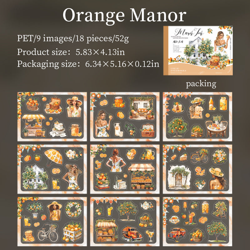 Manor Tour Sticker Book