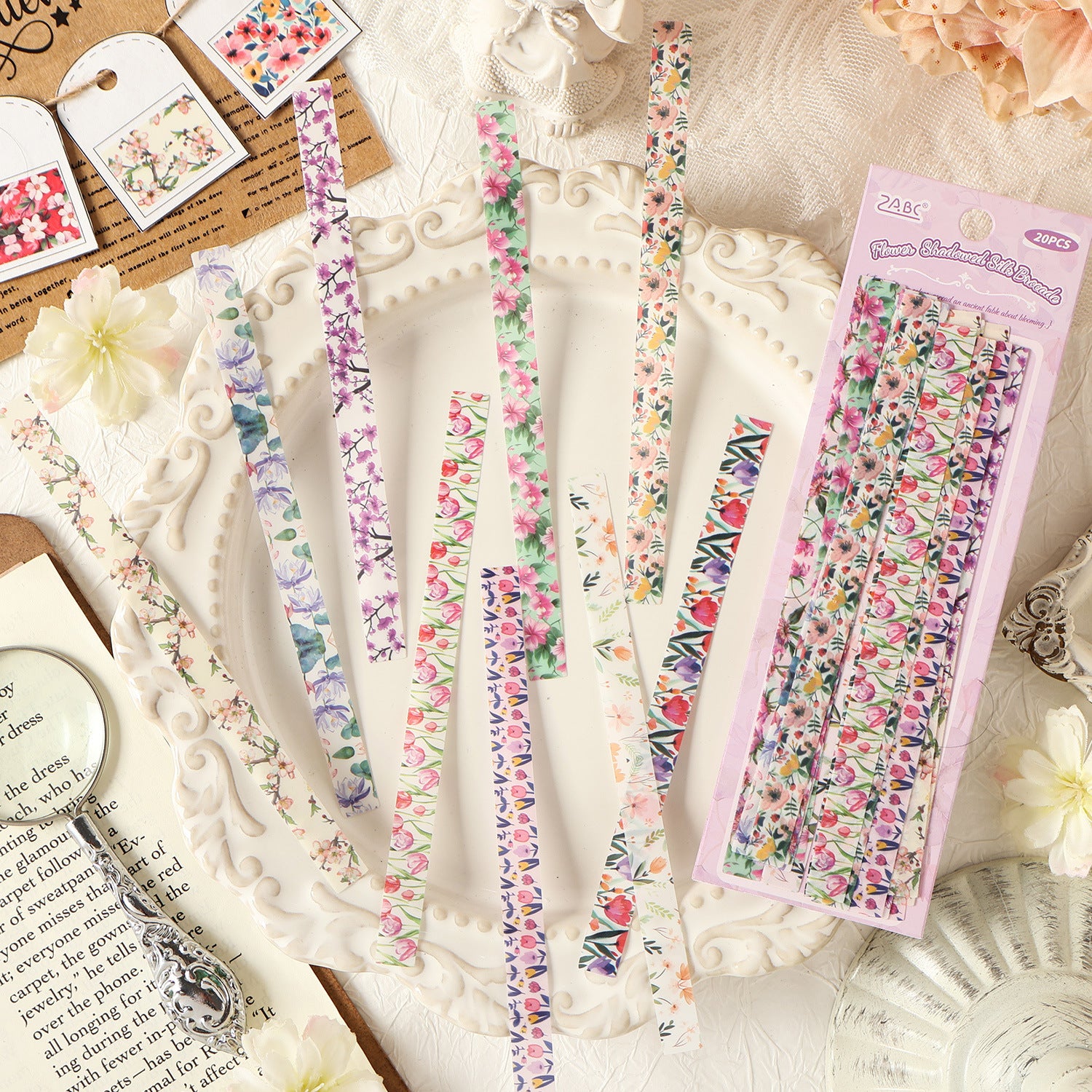 Floral Dawn Series PET Sticker